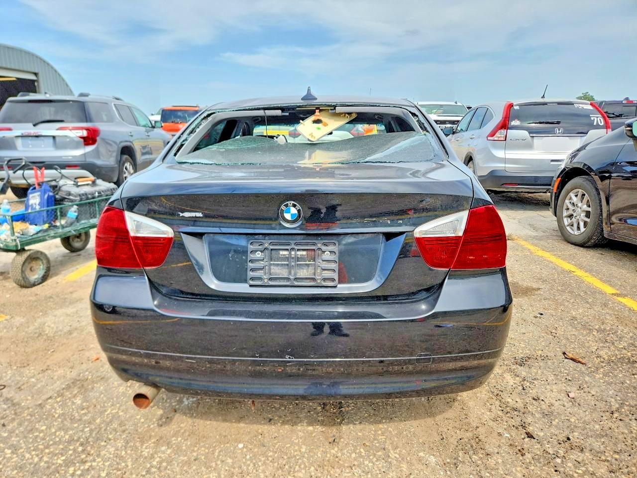 2007 Bmw 328 Xi Black vin: WBAVC93567K031676