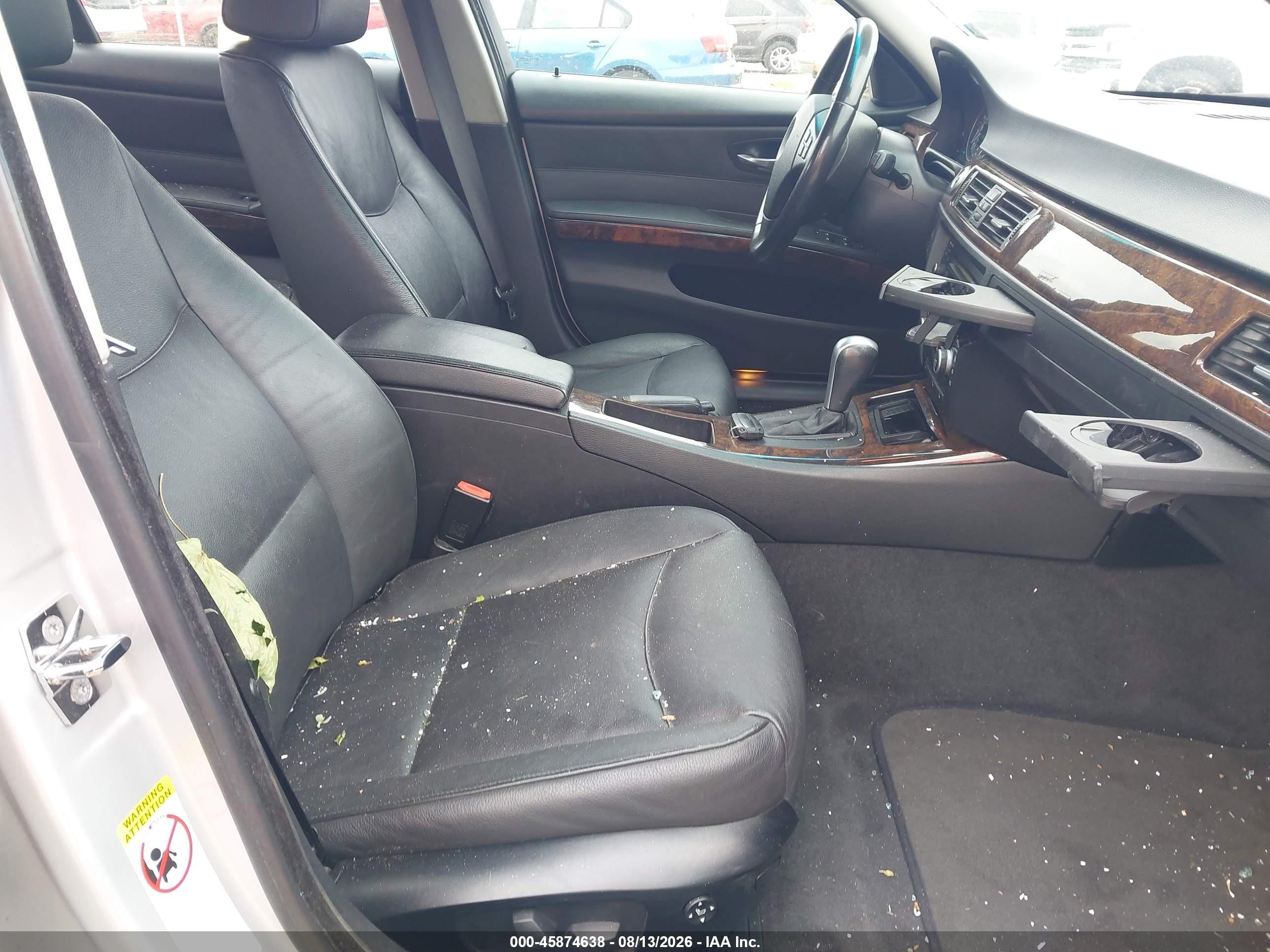 2007 Bmw 328xi   Silver vin: WBAVC93567KX61460