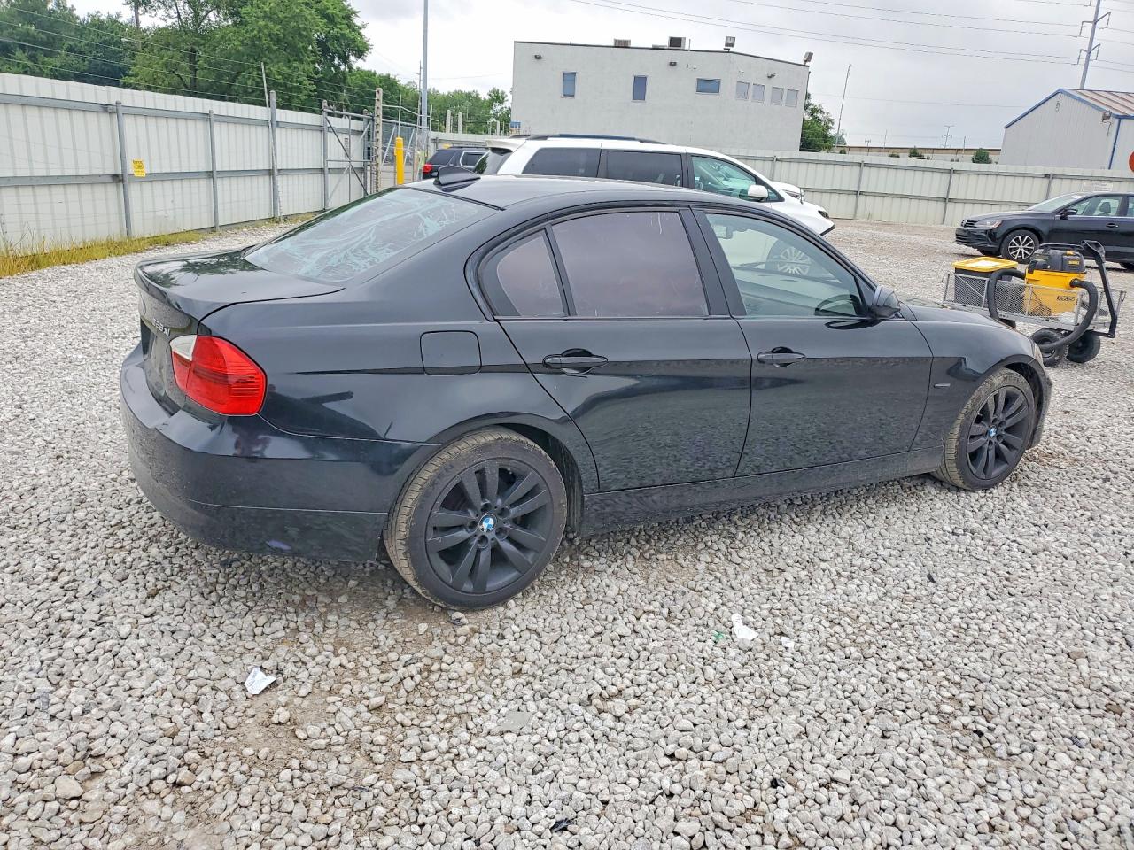 2007 Bmw 328 Xi Black vin: WBAVC93567KZ71573