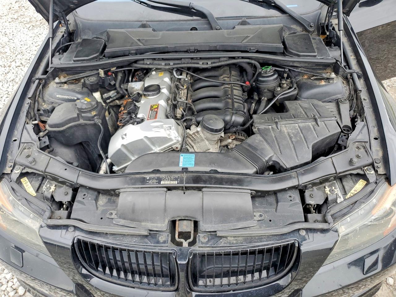 2007 Bmw 328 Xi Black vin: WBAVC93567KZ71573