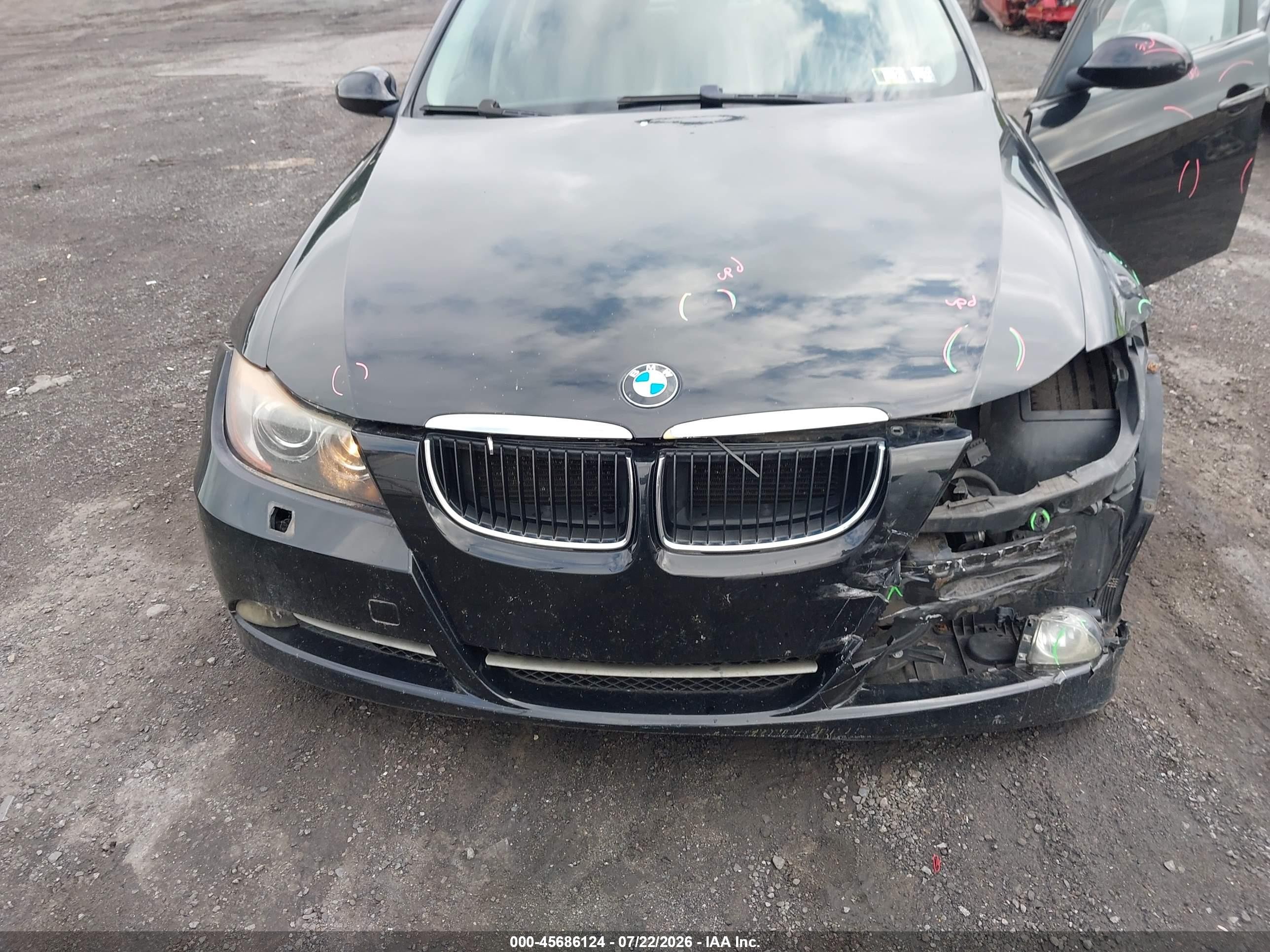 2008 Bmw 328xi   Black vin: WBAVC93568K039939