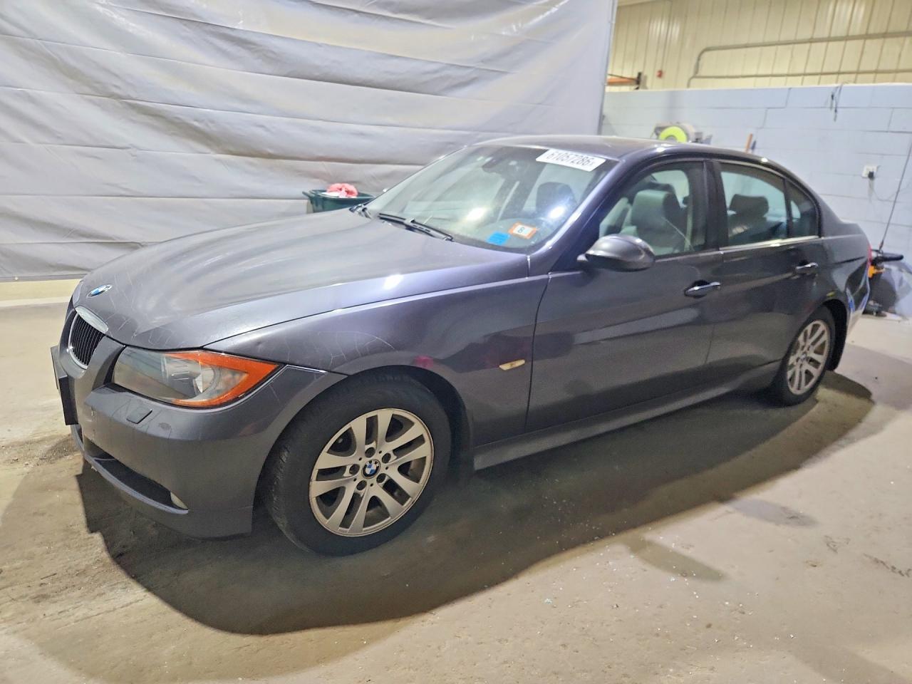 2007 Bmw 328 Xi Gray vin: WBAVC93577K035560