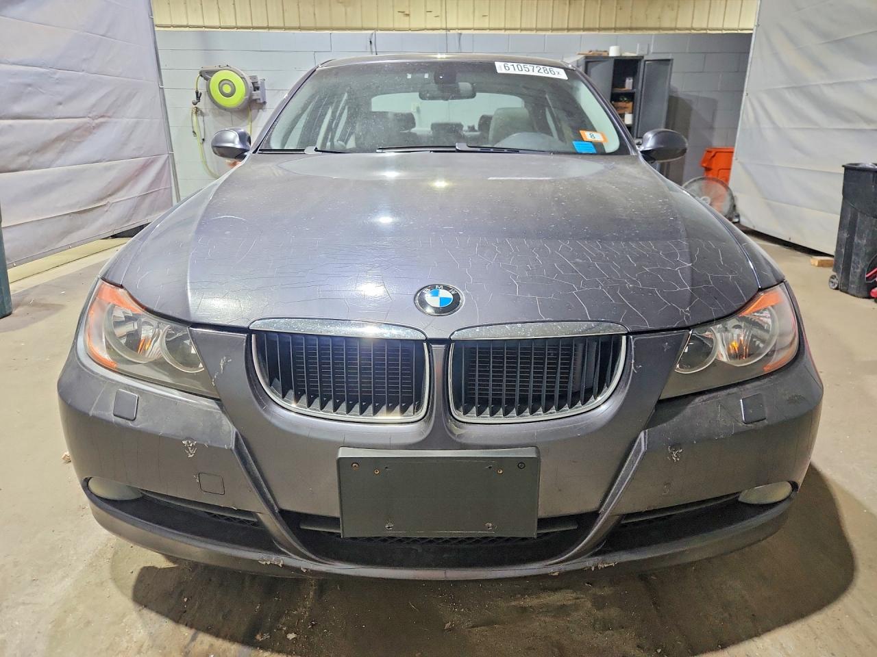 2007 Bmw 328 Xi Gray vin: WBAVC93577K035560