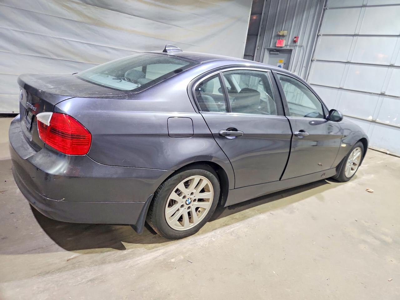 2007 Bmw 328 Xi Gray vin: WBAVC93577K035560