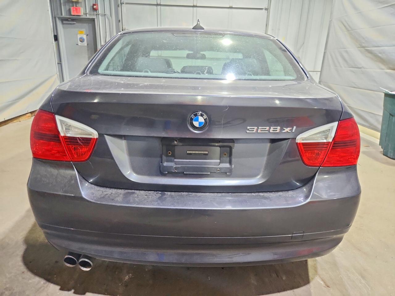 2007 Bmw 328 Xi Gray vin: WBAVC93577K035560