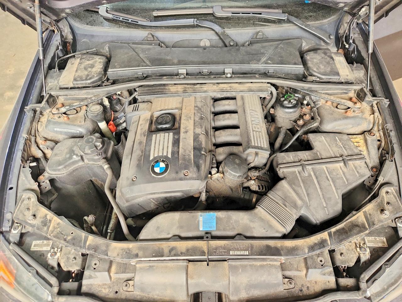 2007 Bmw 328 Xi Gray vin: WBAVC93577K035560