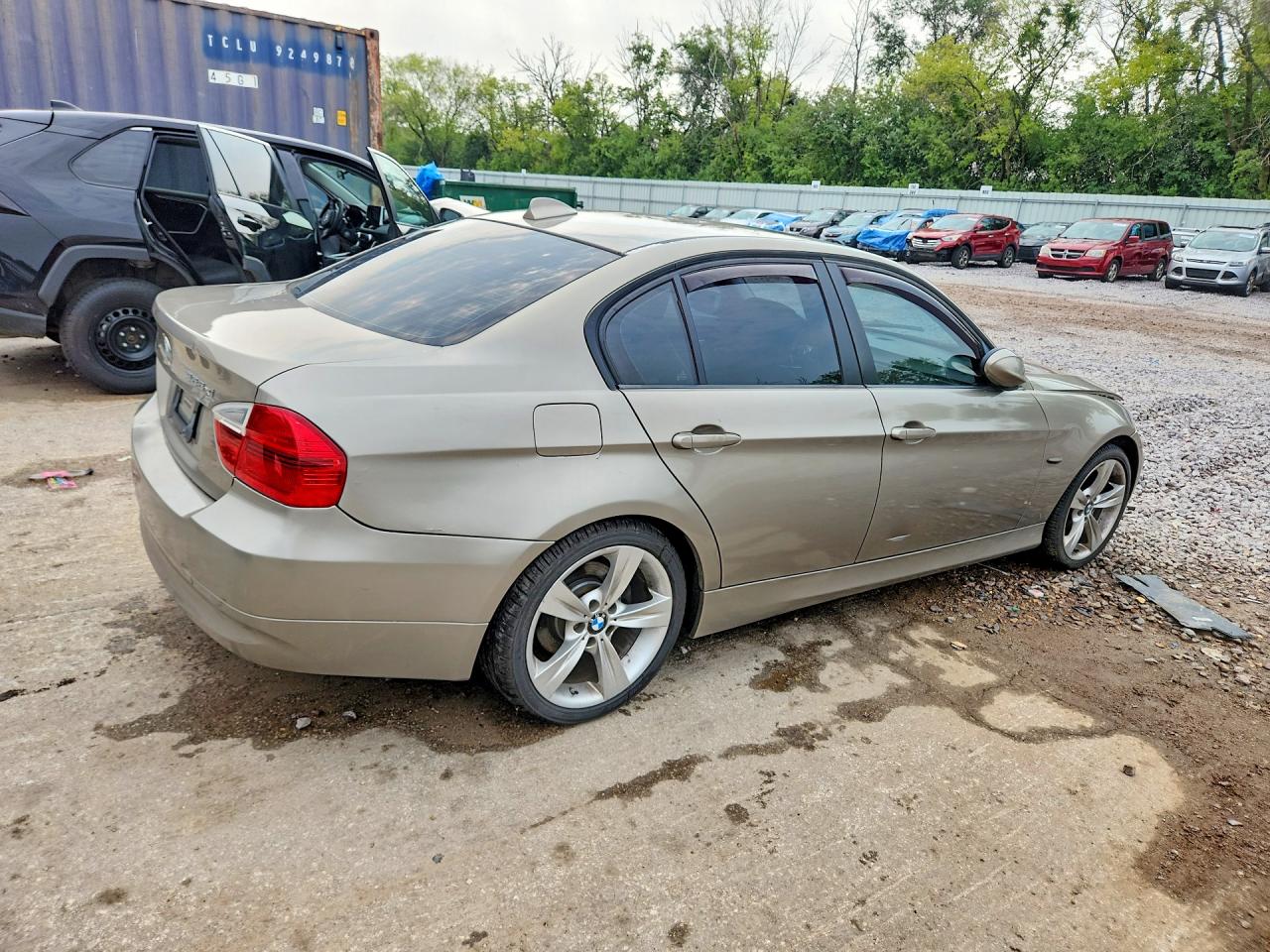 2007 Bmw 328 Xi Silver vin: WBAVC93587K034269