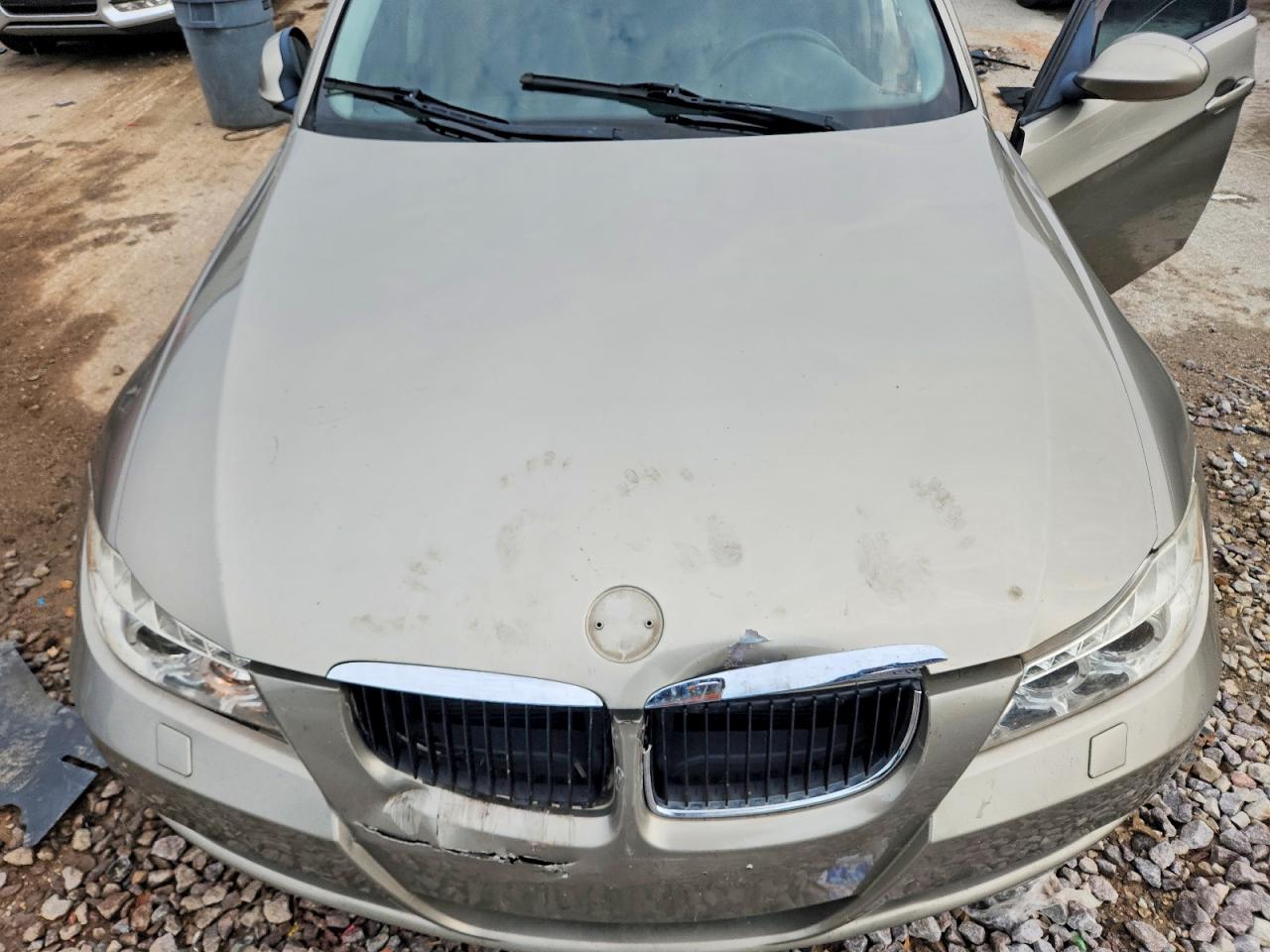 2007 Bmw 328 Xi Silver vin: WBAVC93587K034269