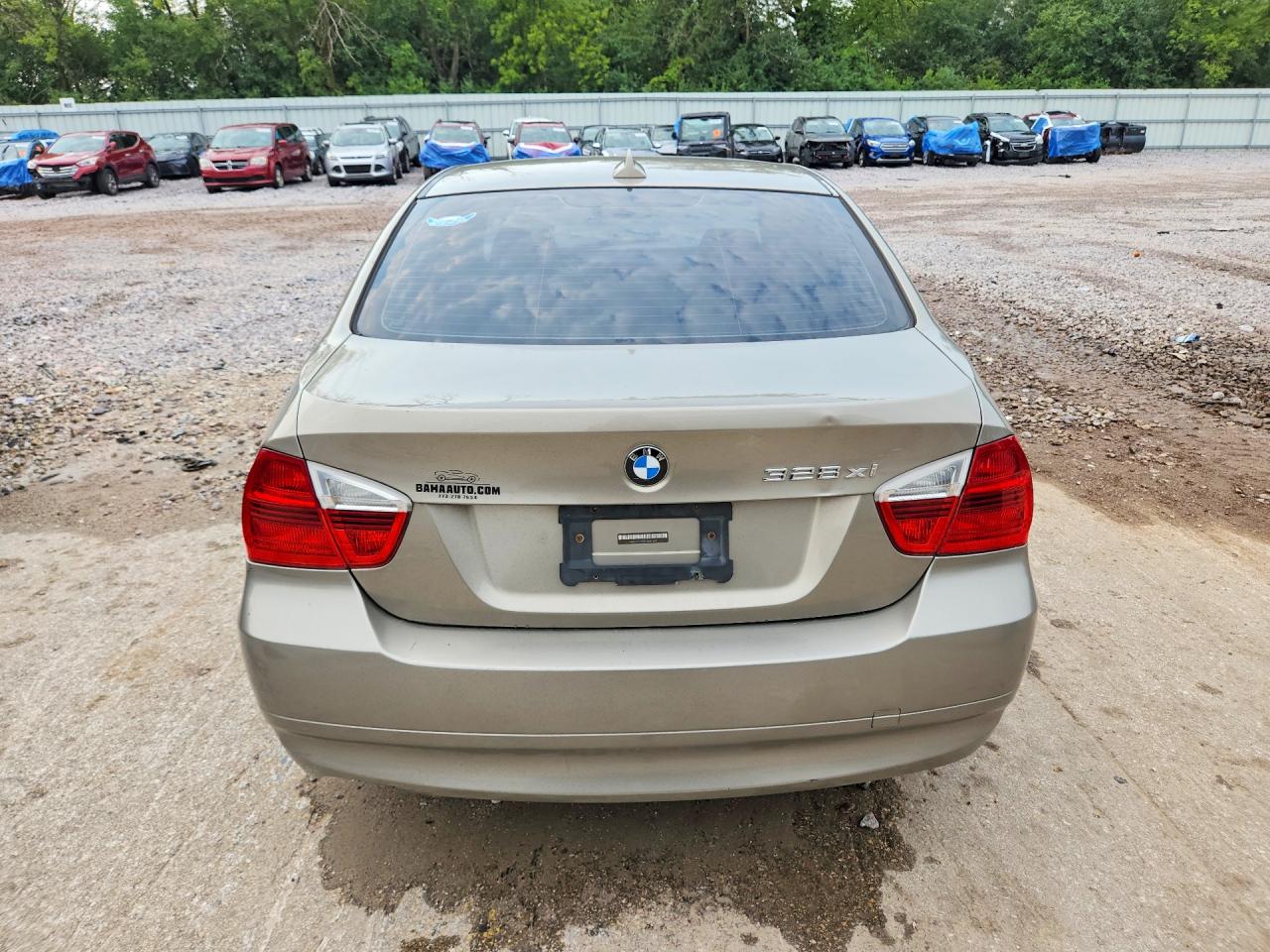 2007 Bmw 328 Xi Silver vin: WBAVC93587K034269