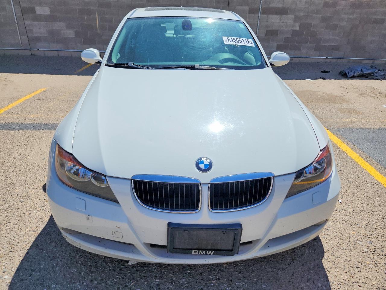 2007 Bmw 328 Xi Белый vin: WBAVC93587KX55515