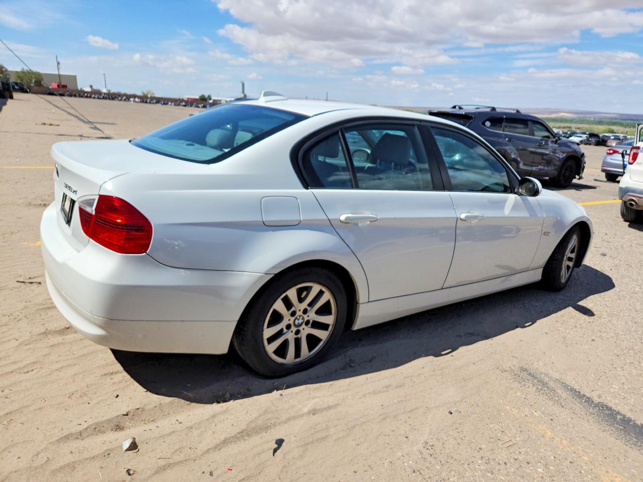2007 Bmw 328 Xi Белый vin: WBAVC93587KX55515