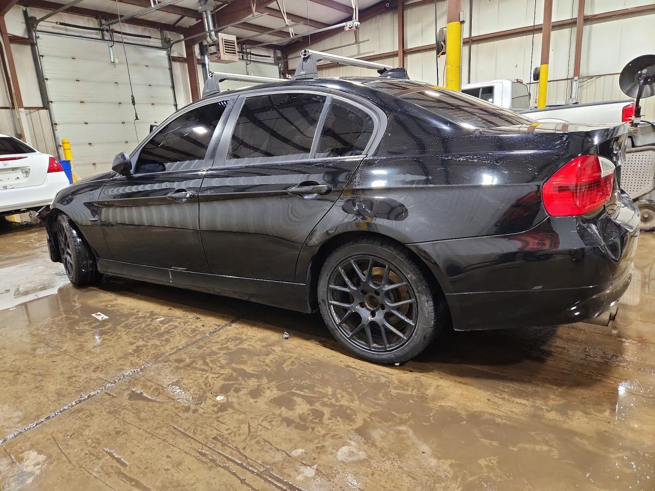 2007 Bmw 328 Xi Black vin: WBAVC93587KZ70229