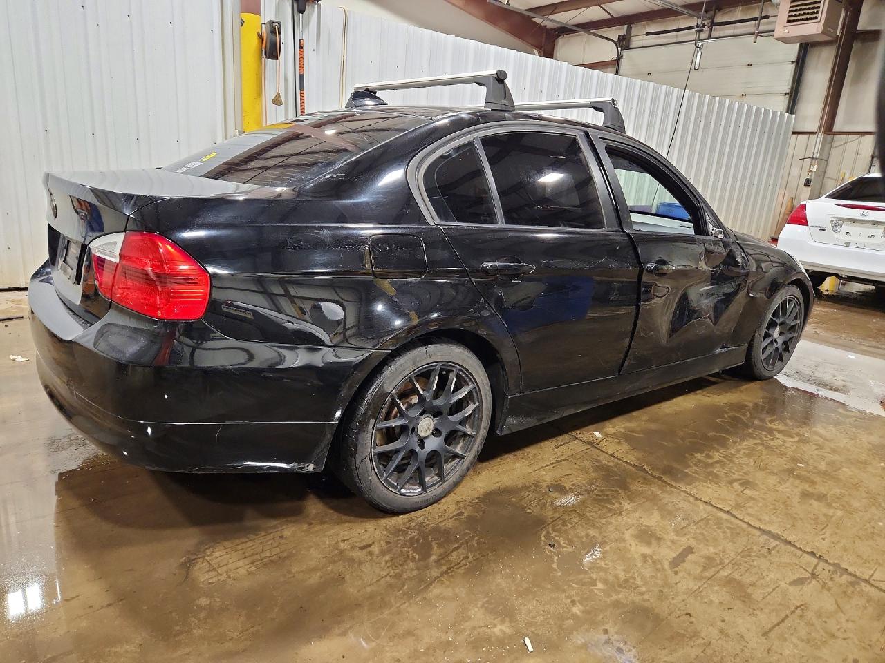 2007 Bmw 328 Xi Black vin: WBAVC93587KZ70229