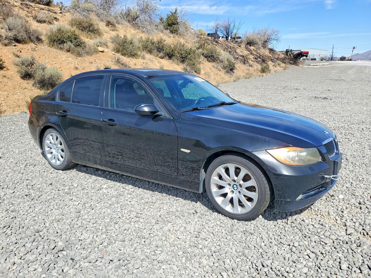 2007 Bmw 328 Xi Black vin: WBAVC93587KZ71168