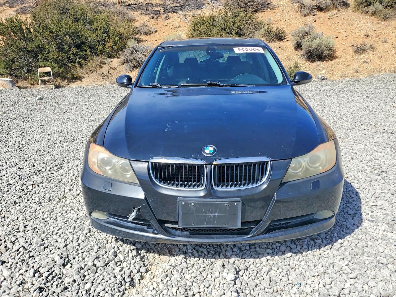 2007 Bmw 328 Xi Black vin: WBAVC93587KZ71168