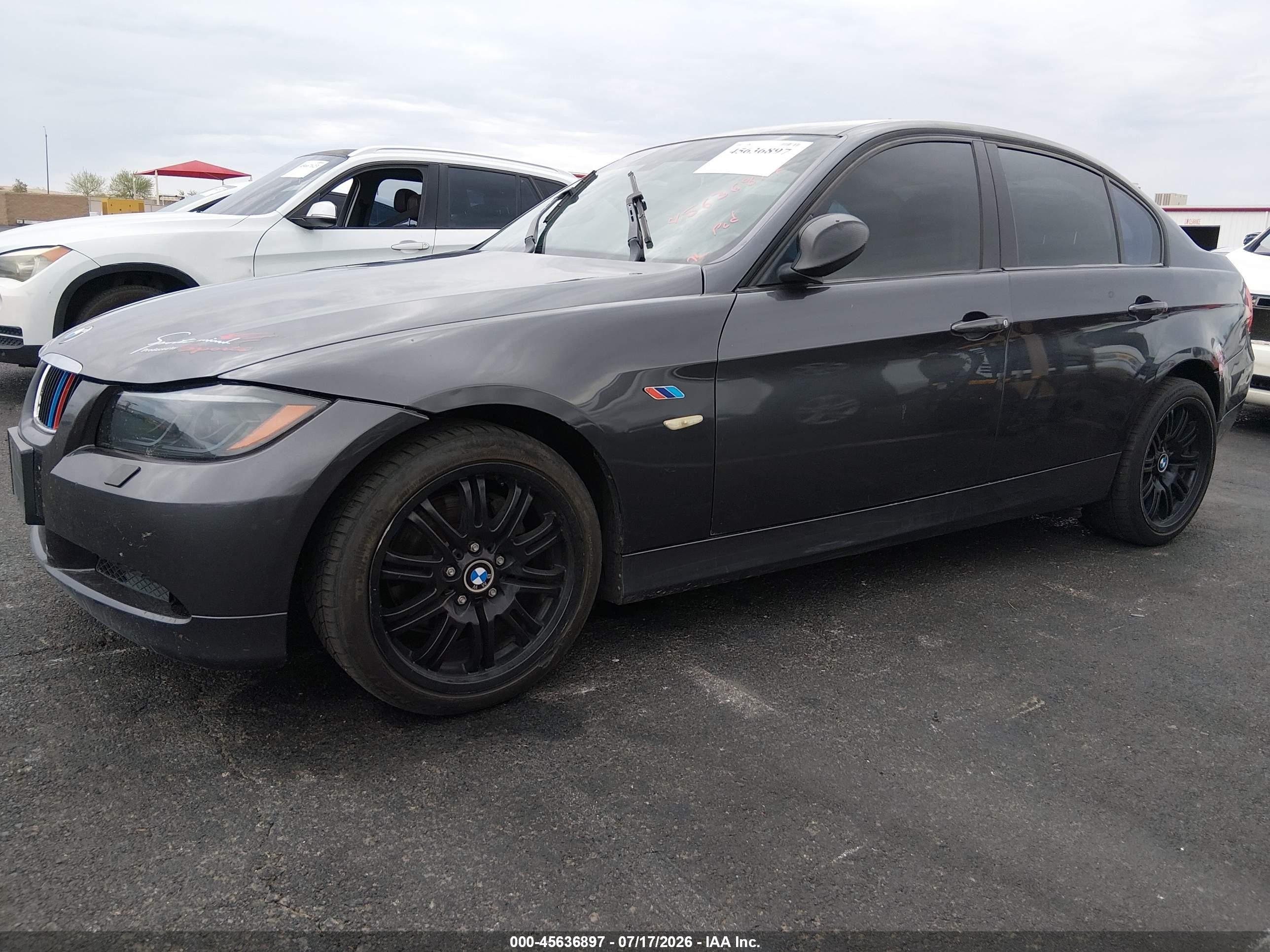 2008 Bmw 328xi   Gray vin: WBAVC93588KZ73066