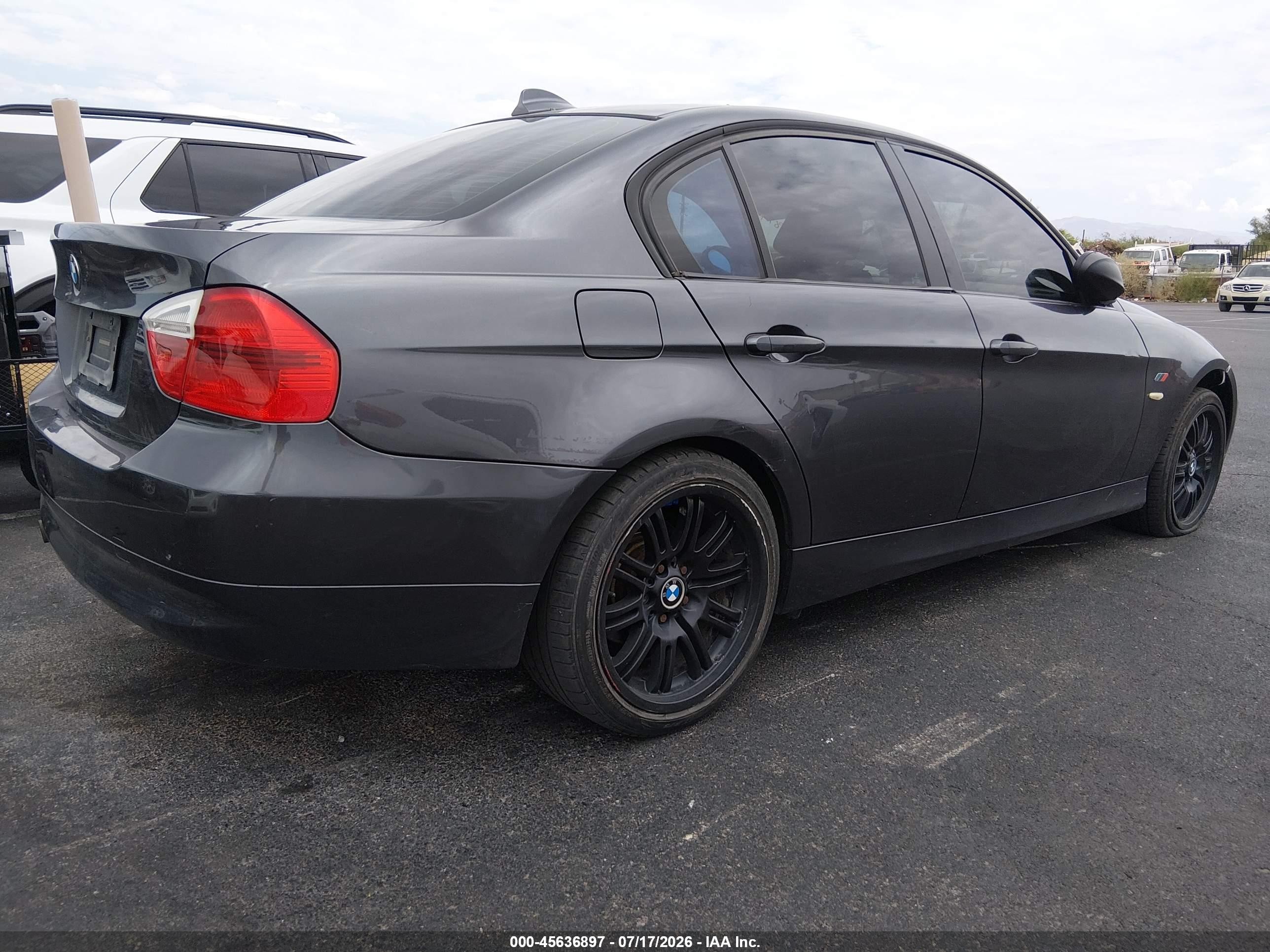 2008 Bmw 328xi   Gray vin: WBAVC93588KZ73066