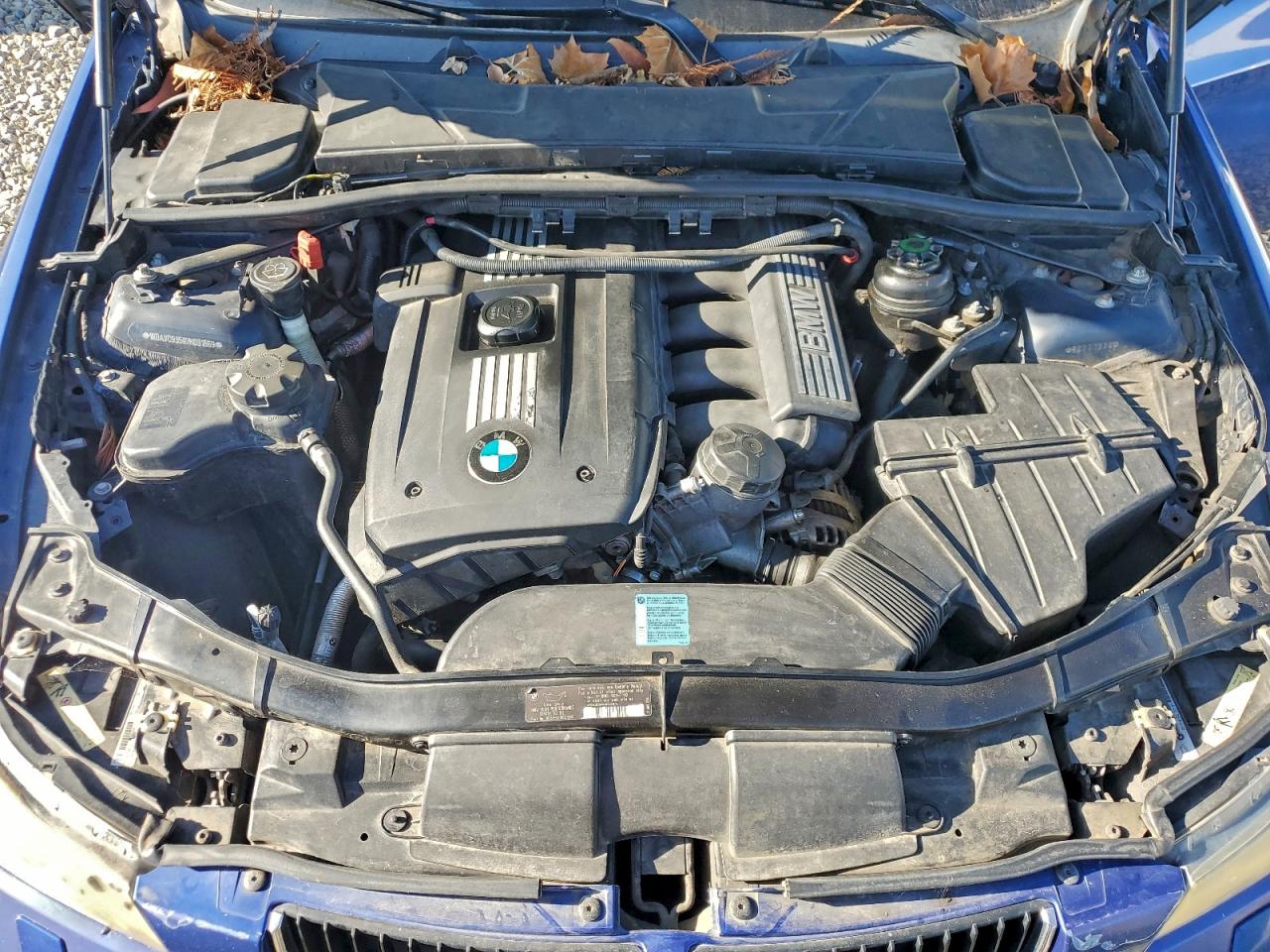 2007 Bmw 328 Xi Blue vin: WBAVC93597K031669