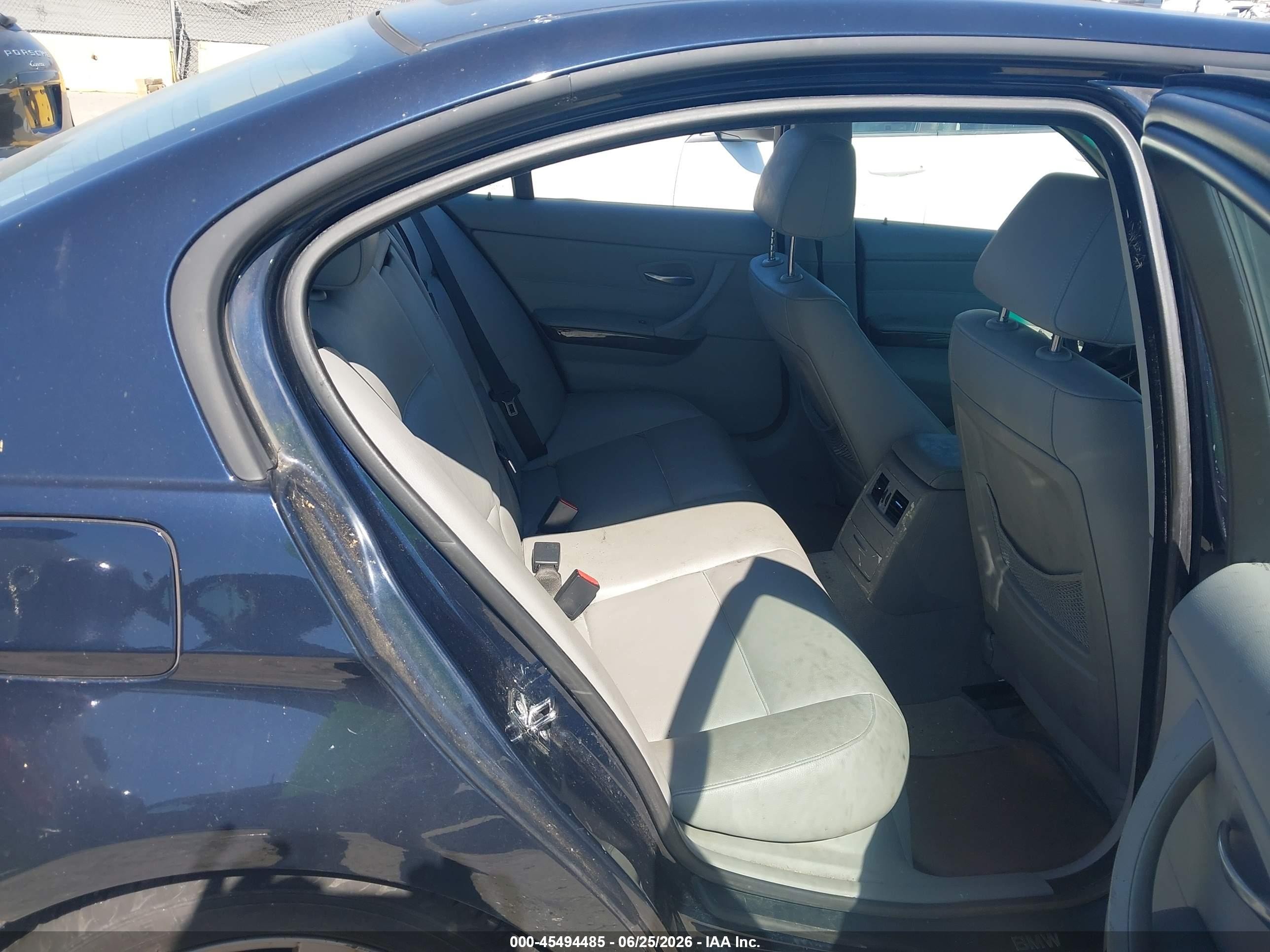 2007 Bmw 328xi   Blue vin: WBAVC93597KX55698