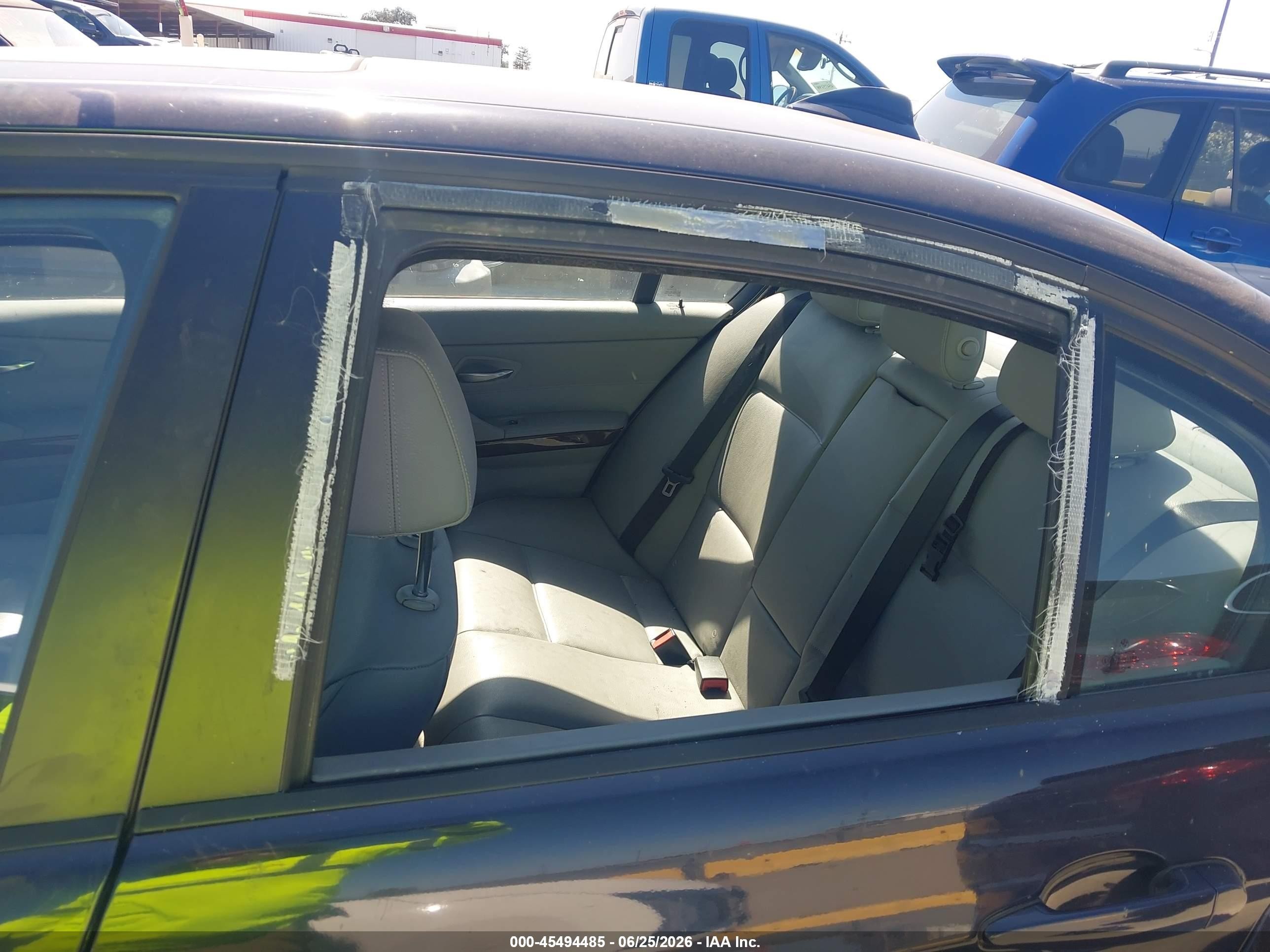 2007 Bmw 328xi   Blue vin: WBAVC93597KX55698