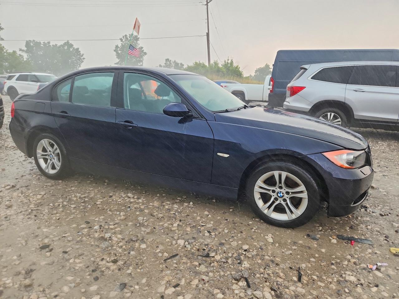 2008 Bmw 328 Xi Синий vin: WBAVC93598K039885