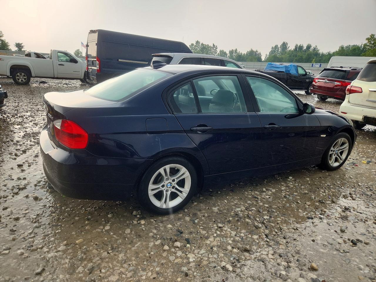 2008 Bmw 328 Xi Синий vin: WBAVC93598K039885
