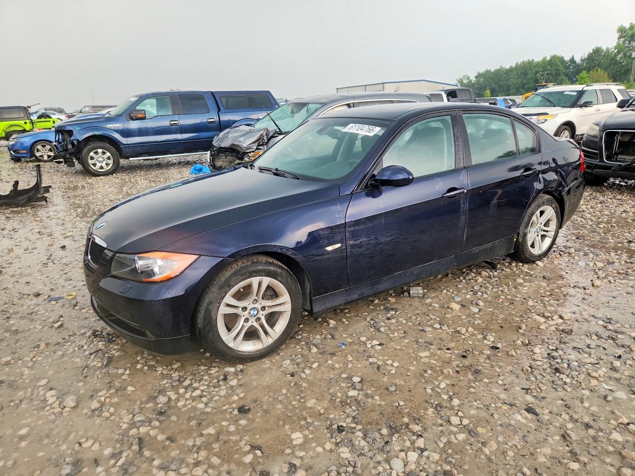 2008 Bmw 328 Xi Синий vin: WBAVC93598K039885