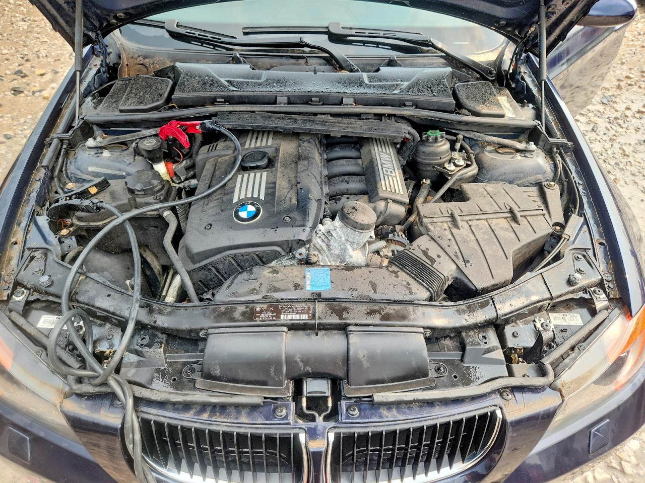 2008 Bmw 328 Xi Синий vin: WBAVC93598K039885