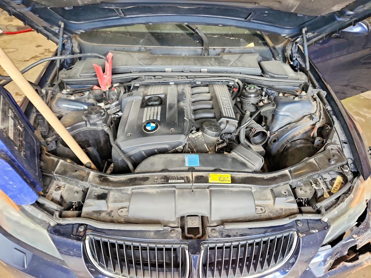 2008 Bmw 328 Xi Blue vin: WBAVC93598K043354