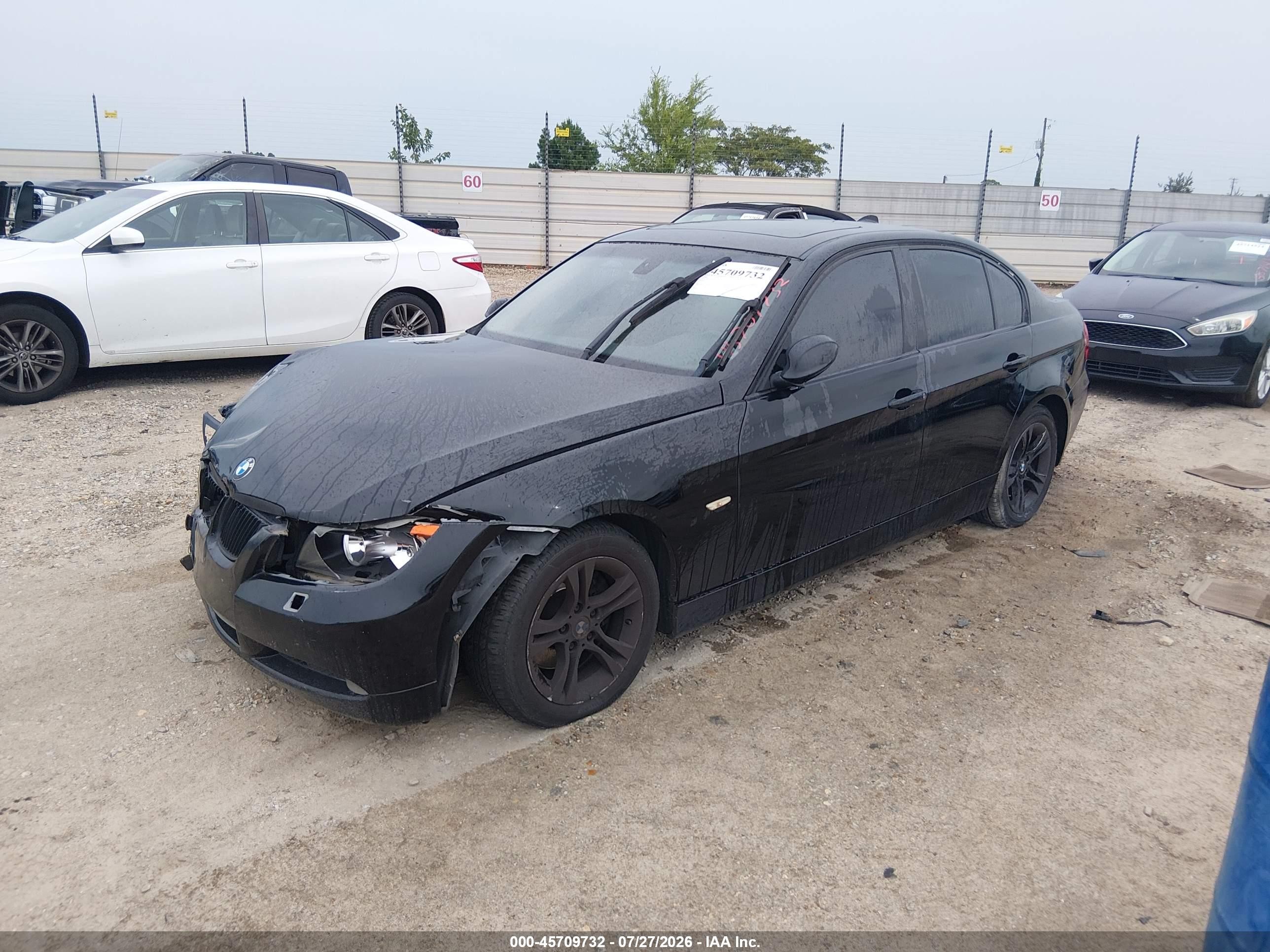 2008 Bmw 328xi   Black vin: WBAVC93598KZ72797