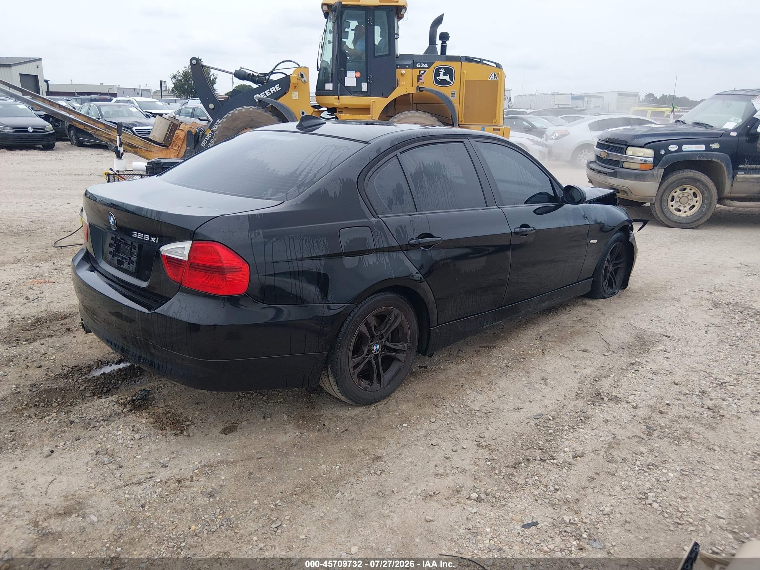 2008 Bmw 328xi   Black vin: WBAVC93598KZ72797