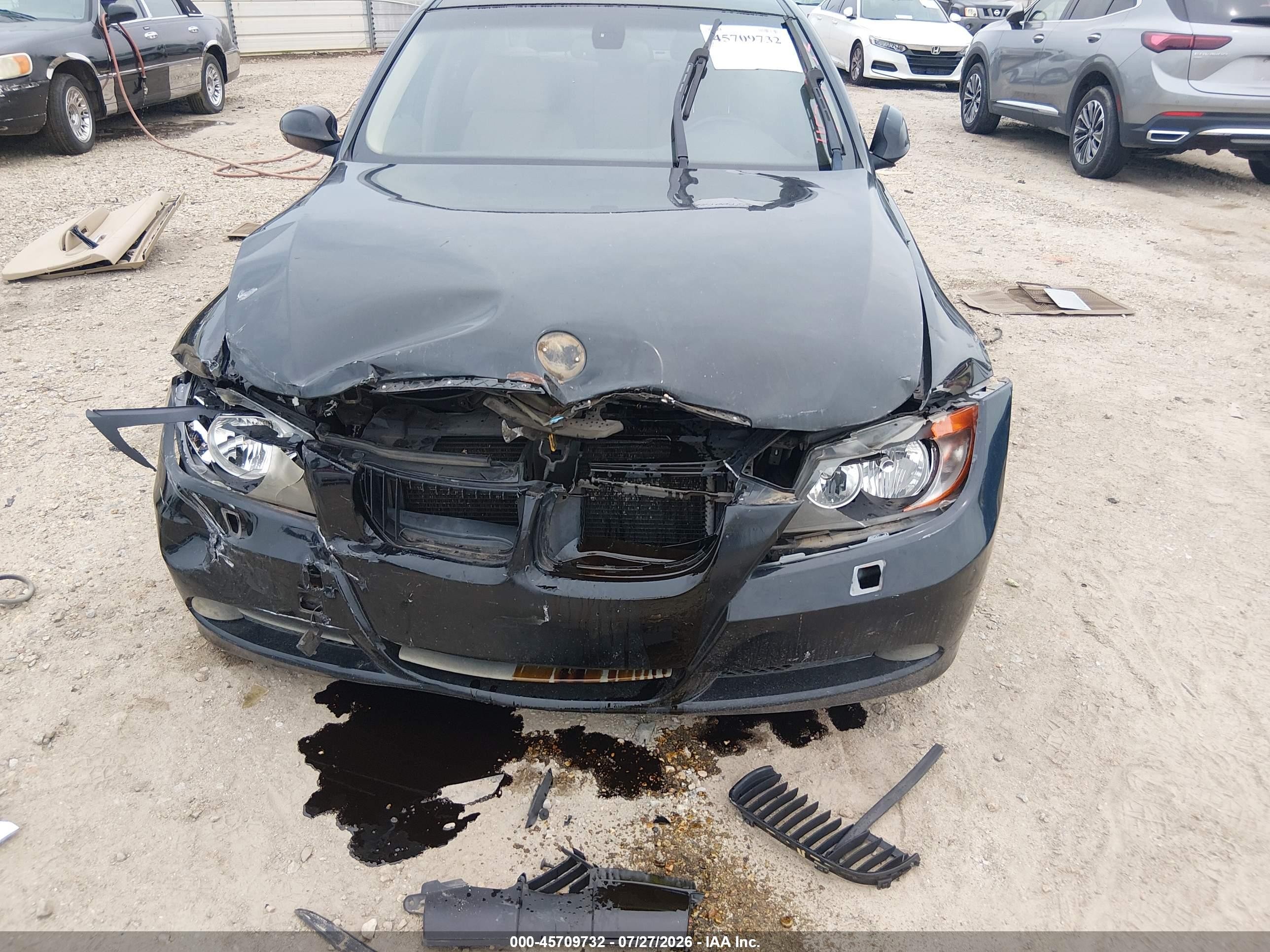 2008 Bmw 328xi   Black vin: WBAVC93598KZ72797