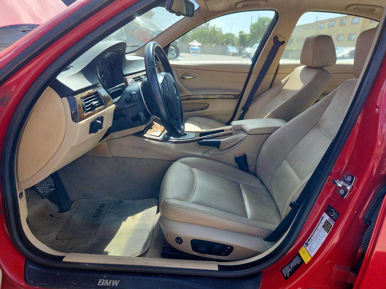 2007 Bmw 328 Xi Red vin: WBAVC935X7KX59503