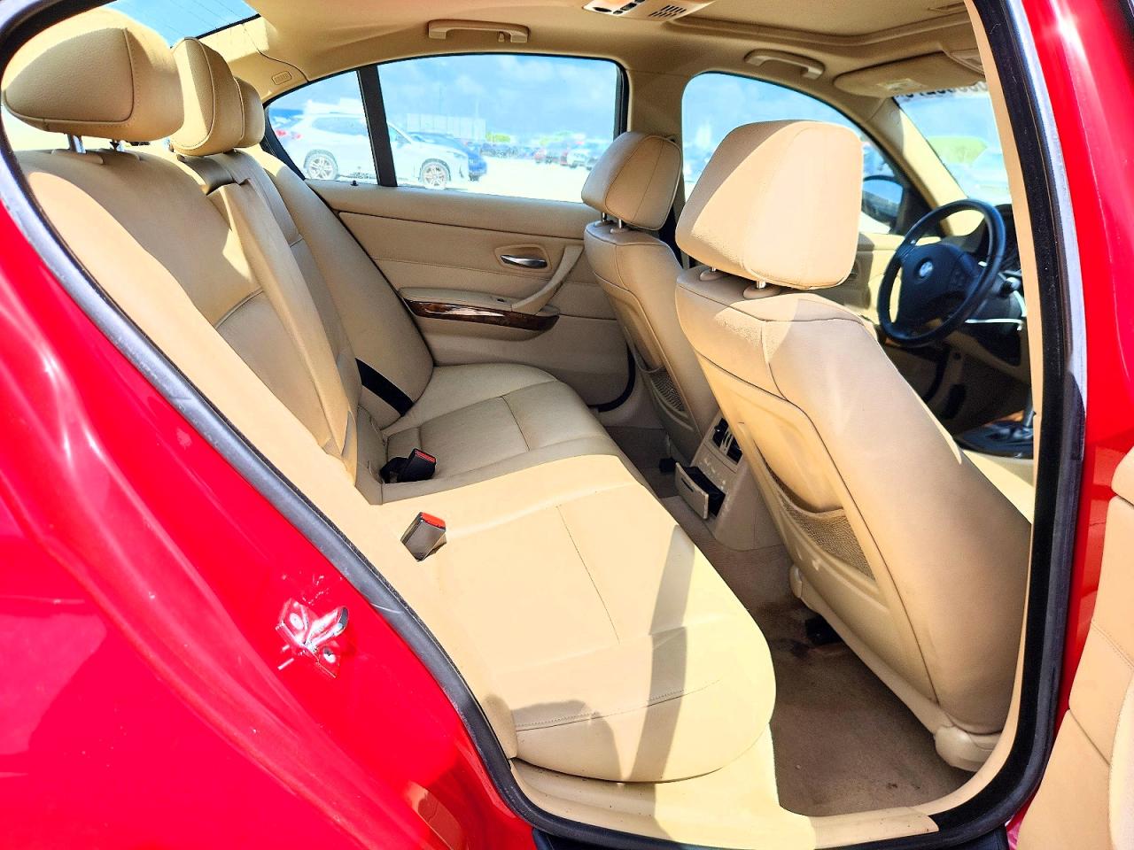 2007 Bmw 328 Xi Red vin: WBAVC935X7KX59503