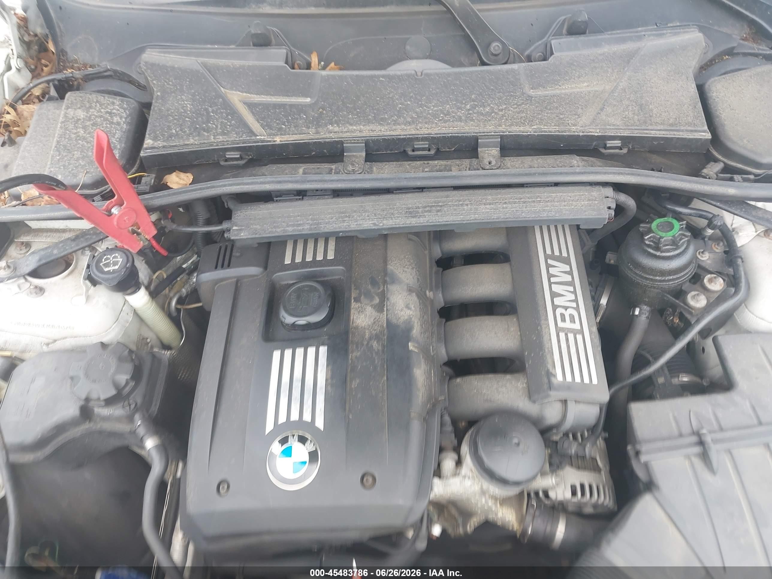 2007 Bmw 328xi Белый vin: WBAVC935X7KX61932