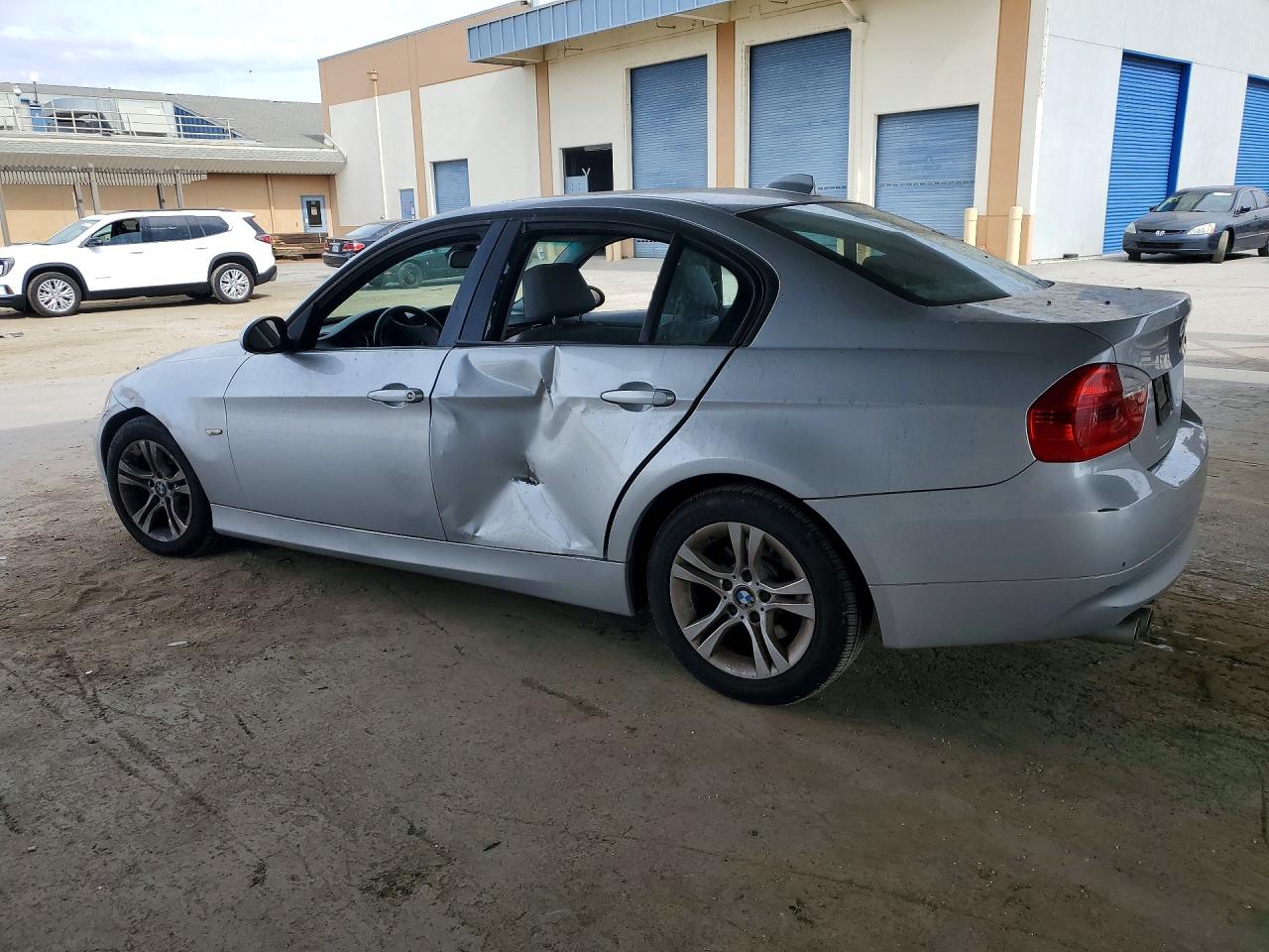 2008 Bmw 328 Xi Silver vin: WBAVC935X8K039037