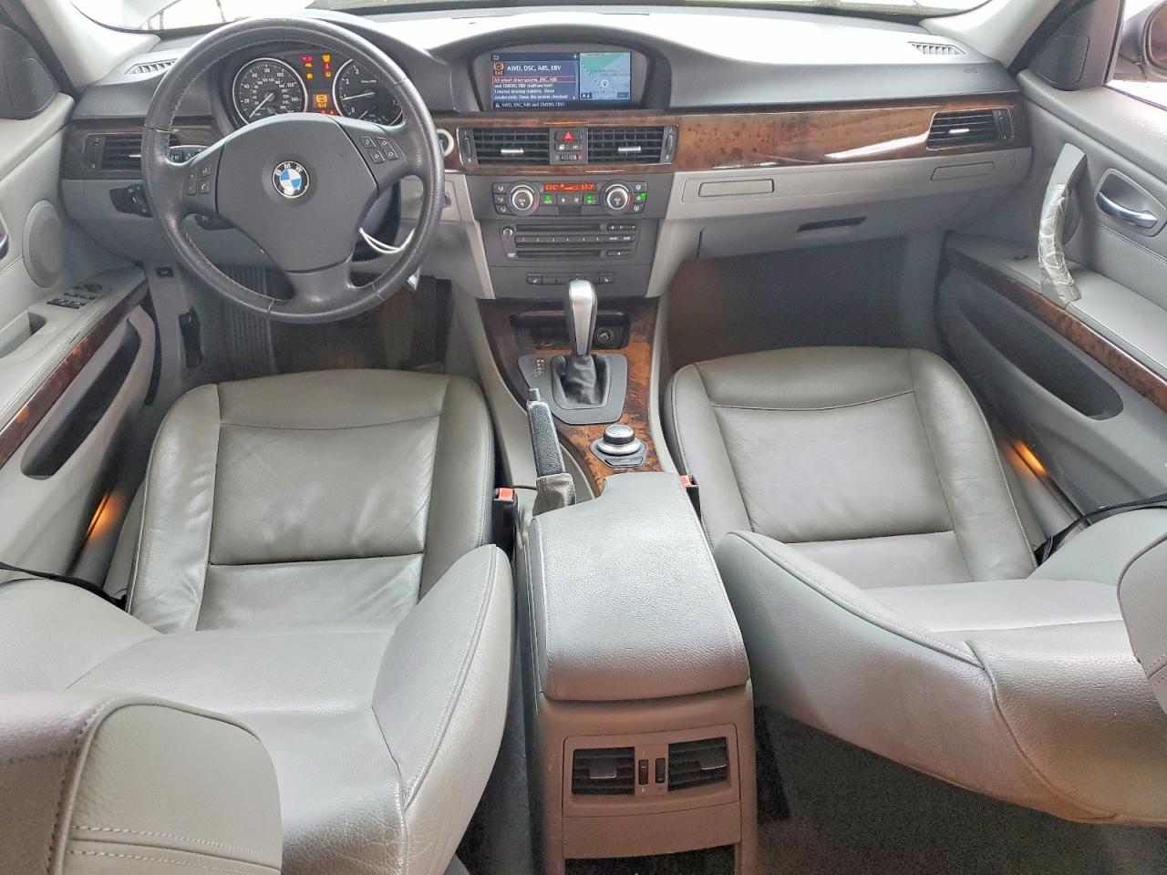 2008 Bmw 328 Xi Silver vin: WBAVC935X8K039037