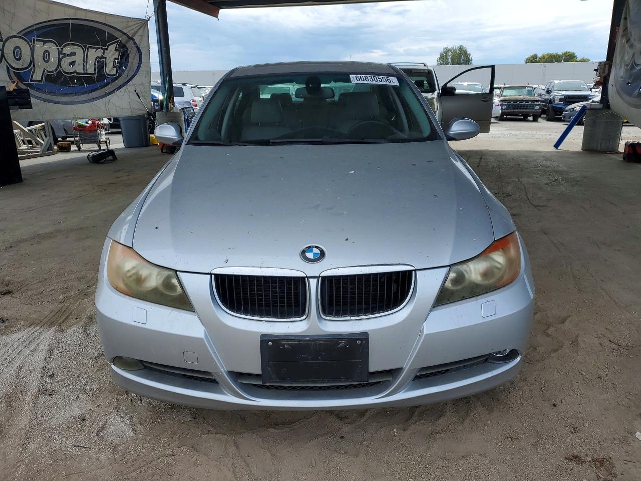 2008 Bmw 328 Xi Silver vin: WBAVC935X8K039037