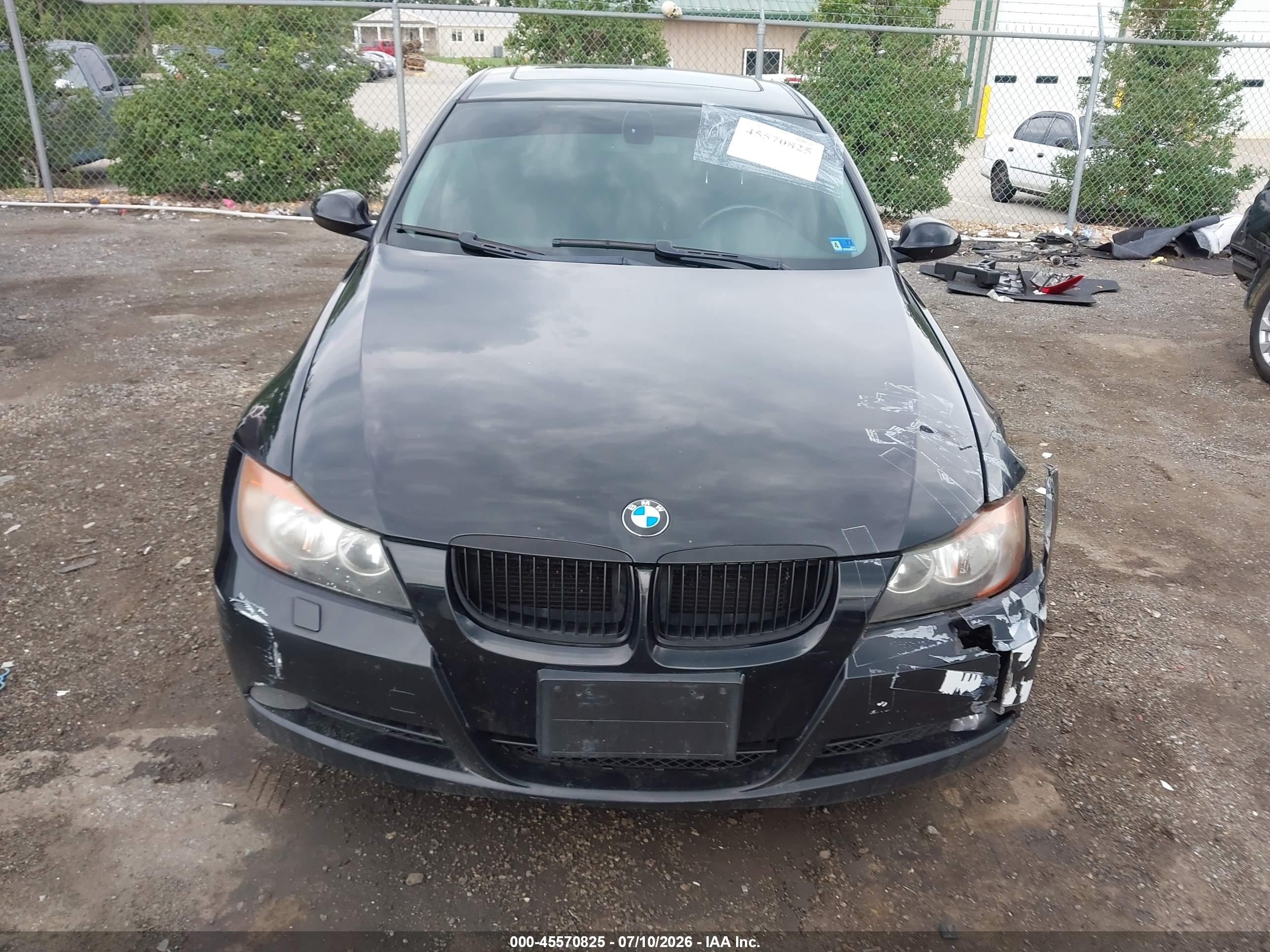 2008 Bmw 328xi   Black vin: WBAVC935X8K041645