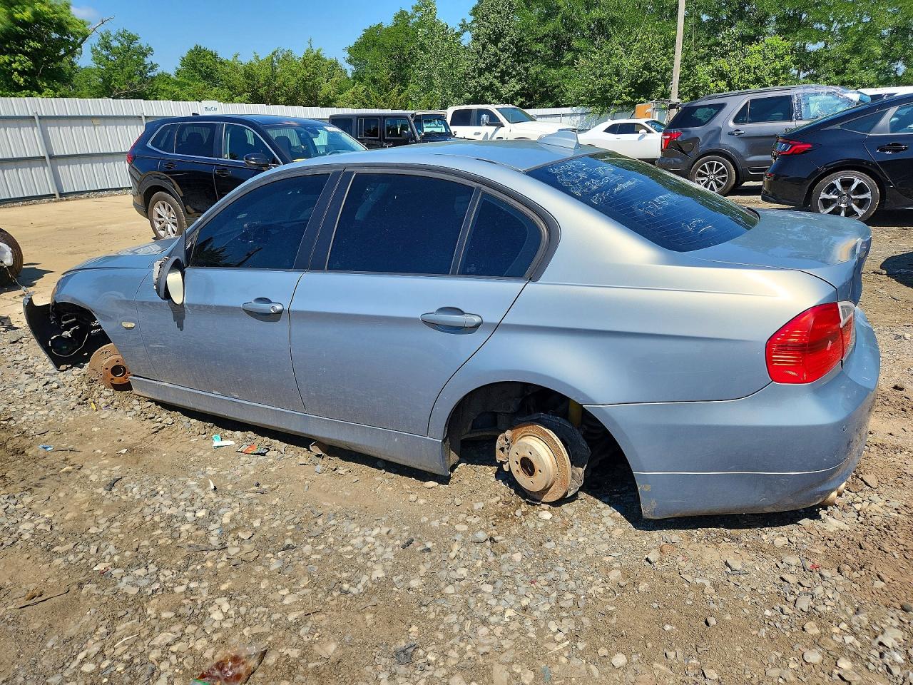 2006 Bmw 325 Xi Blue vin: WBAVD13506KV04212