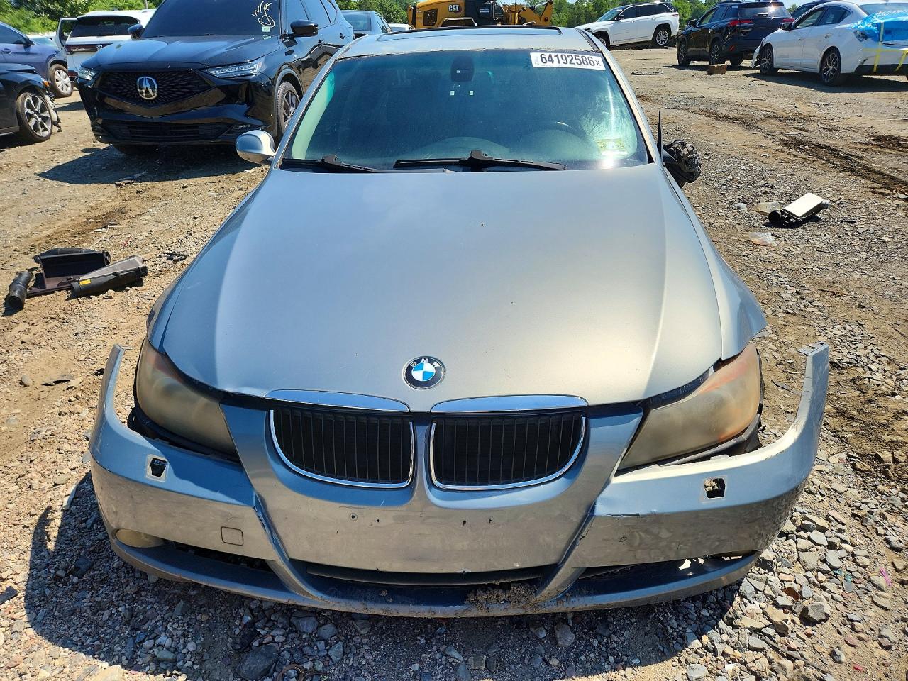 2006 Bmw 325 Xi Blue vin: WBAVD13506KV04212