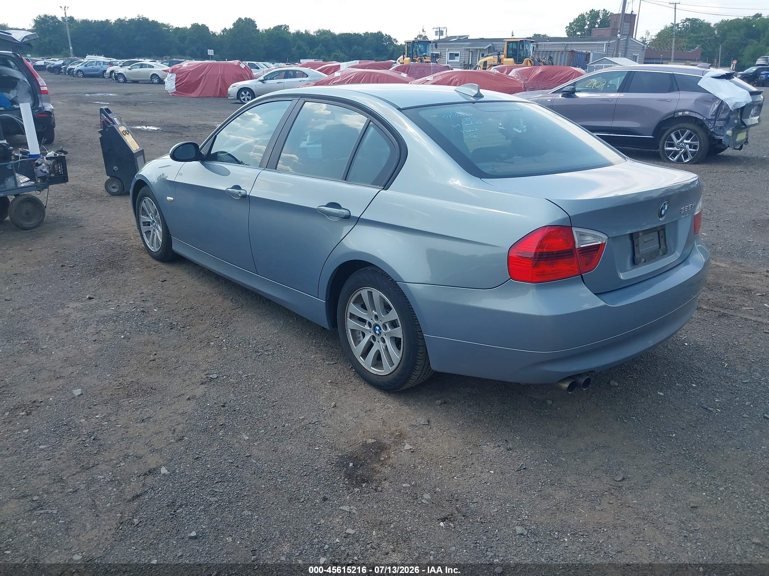 2006 Bmw 325xi   Light Blue vin: WBAVD13516KV00976