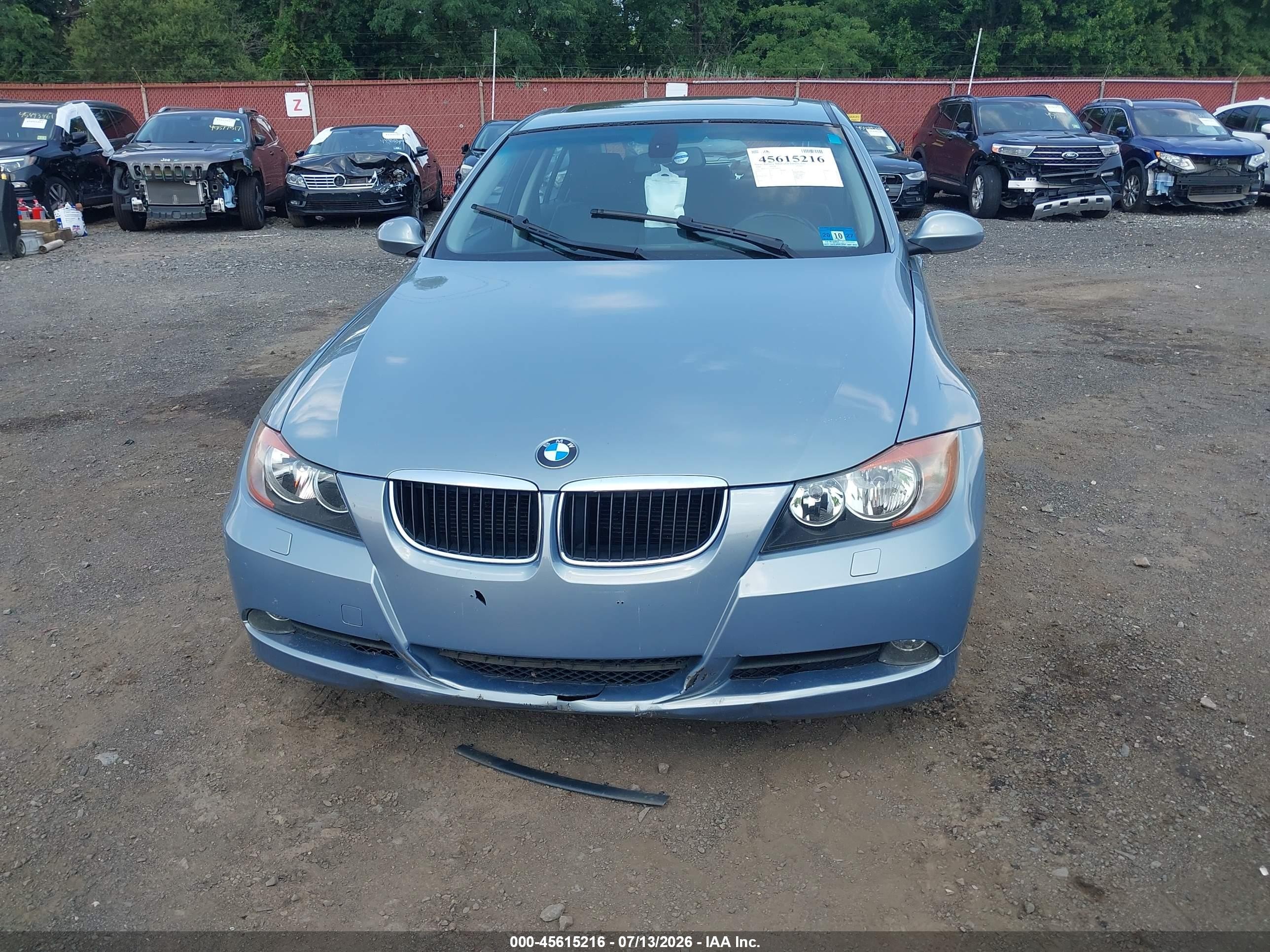 2006 Bmw 325xi   Light Blue vin: WBAVD13516KV00976