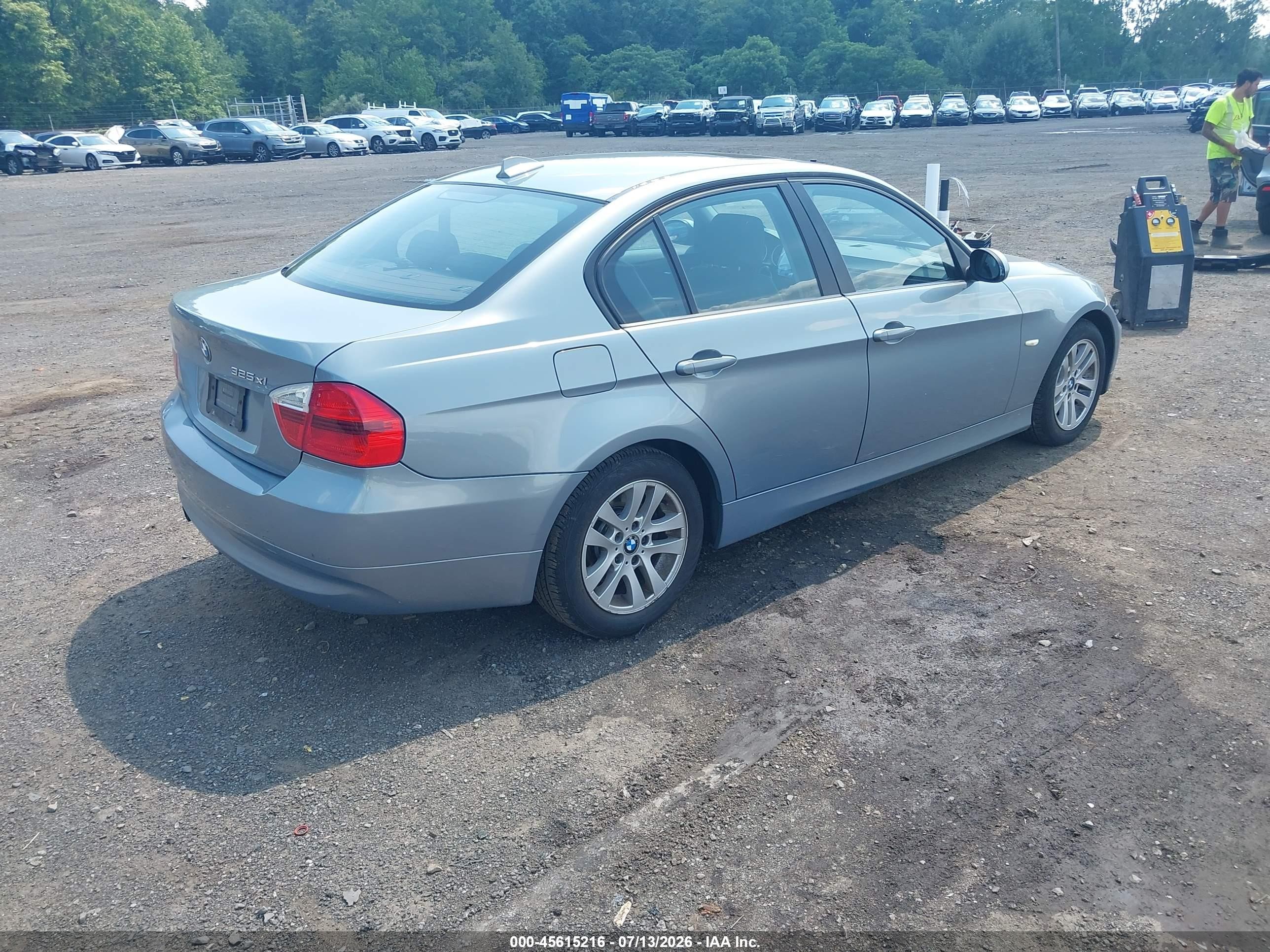 2006 Bmw 325xi   Light Blue vin: WBAVD13516KV00976