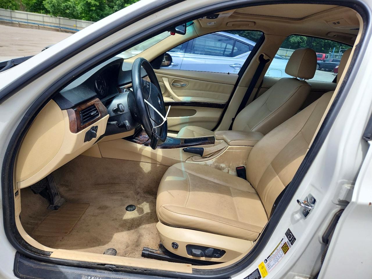 2006 Bmw 325 Xi White vin: WBAVD13516KV07166