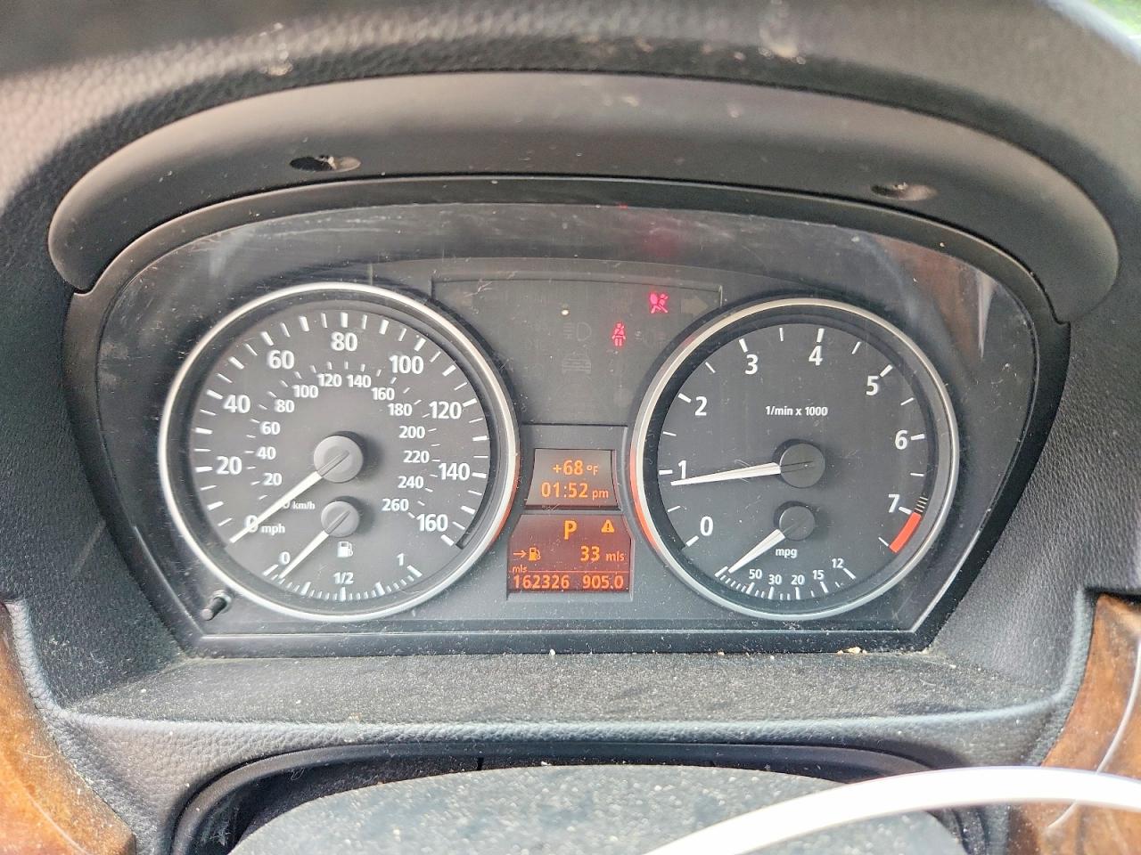 2006 Bmw 325 Xi White vin: WBAVD13516KV07166