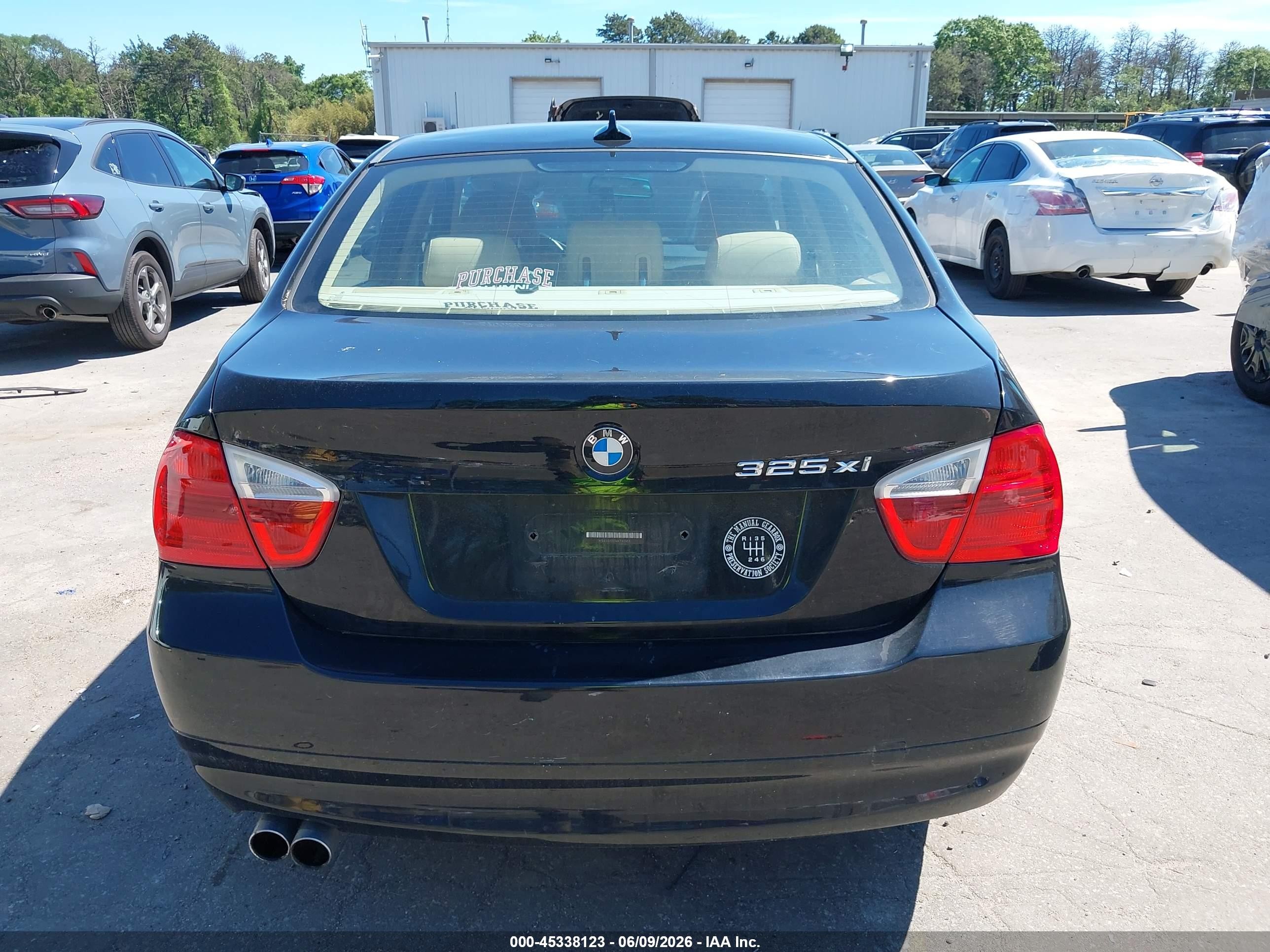 2006 Bmw 325xi   Black vin: WBAVD13536KT80503