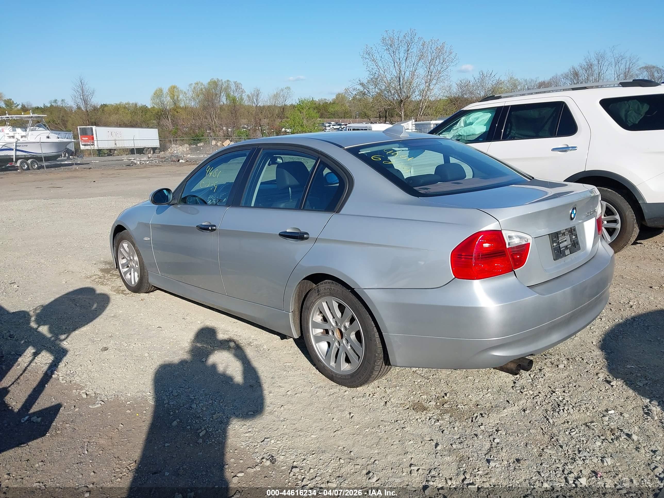2006 Bmw 325xi   Silver vin: WBAVD13546KV07761