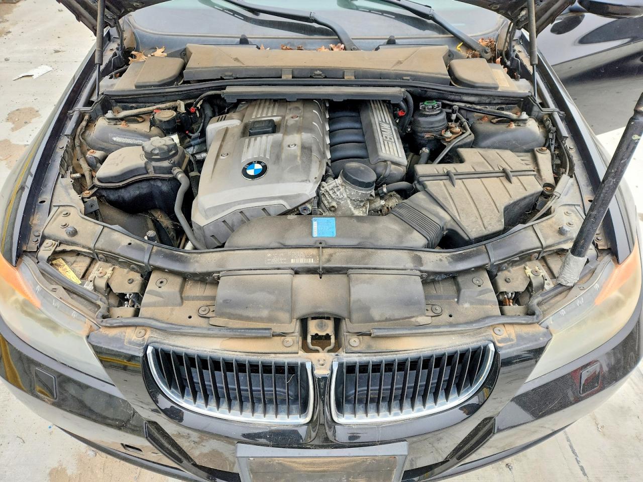 2006 Bmw 325 Xi Black vin: WBAVD13556KV01337