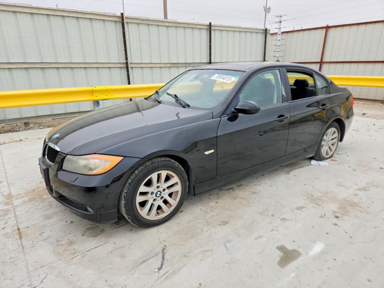 2006 Bmw 325 Xi Black vin: WBAVD13556KV01337